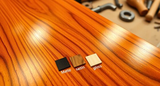 selecting appropriate wood finish