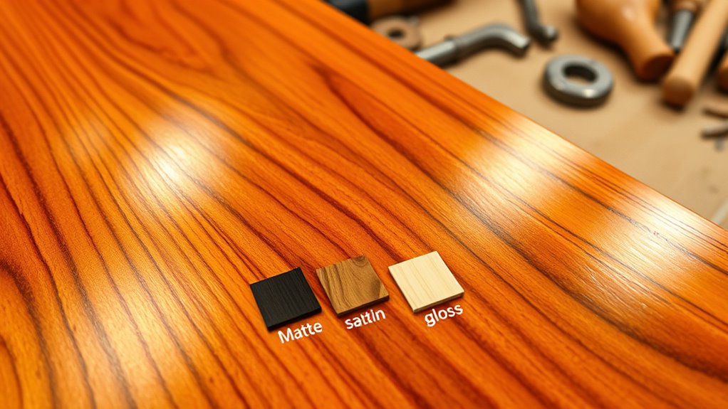 selecting appropriate wood finish