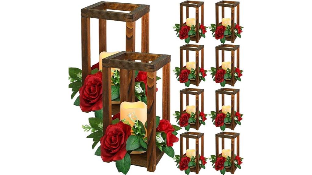 set of 30 wedding lanterns
