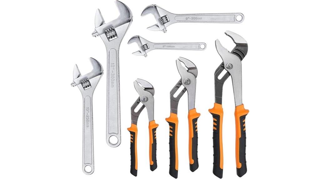seven piece tool set