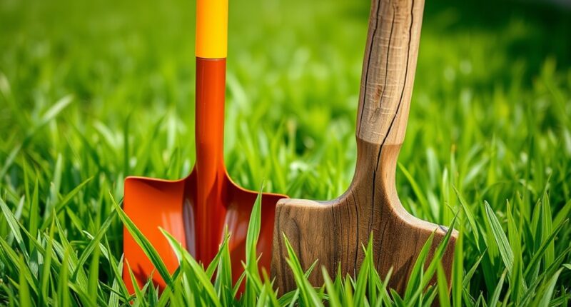 shovel handle material comparison