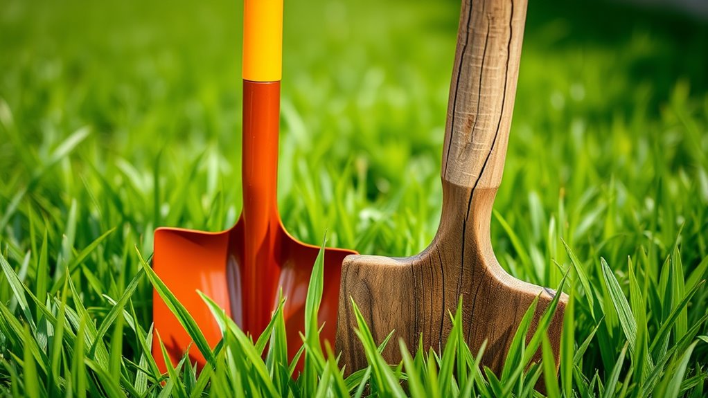 shovel handle material comparison