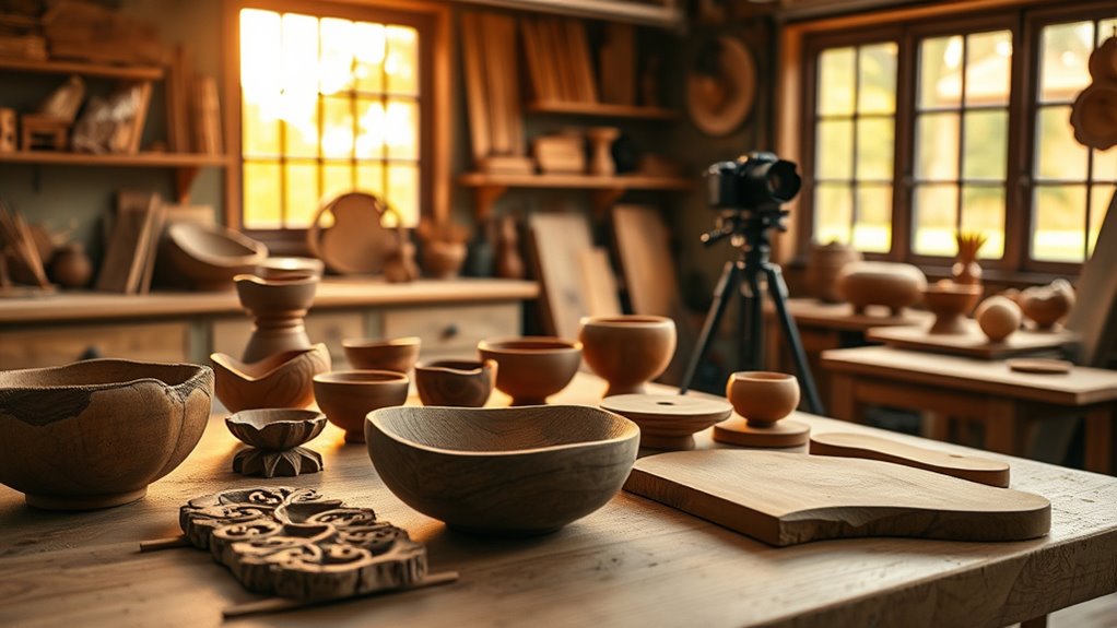 showcase craftsmanship through visuals