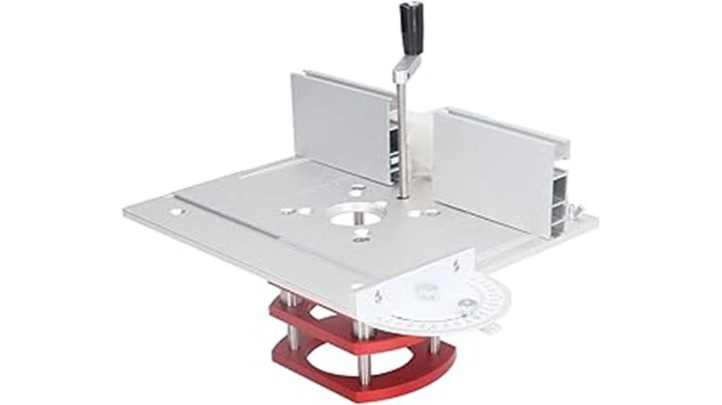 silver woodworking router table