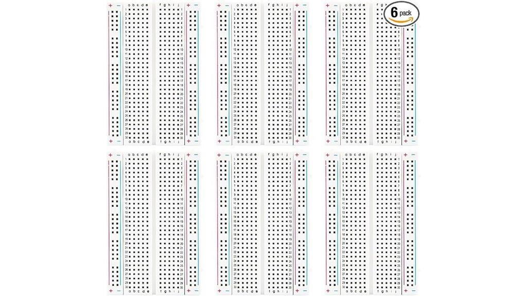 six piece breadboard kit