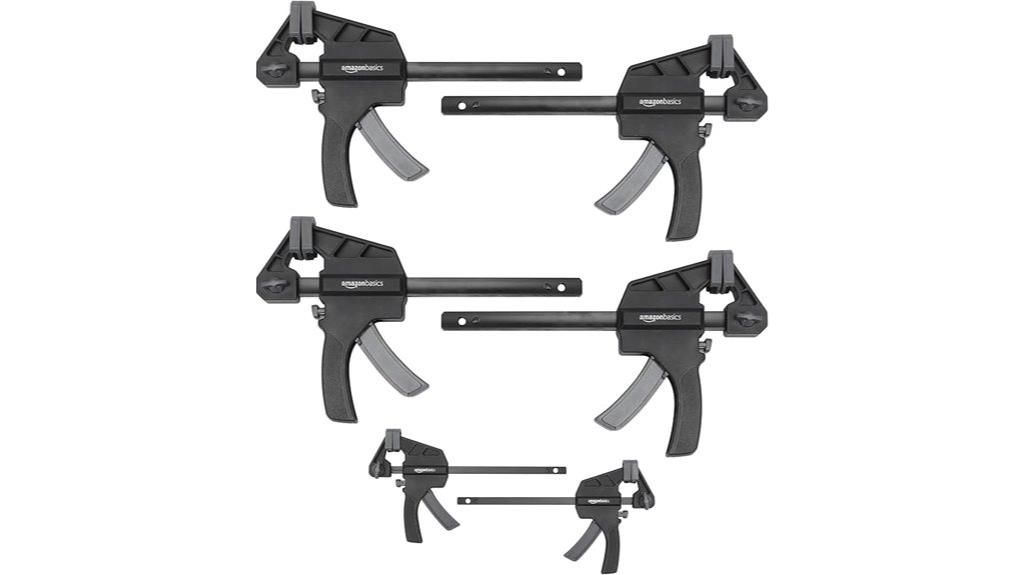 six piece clamp set
