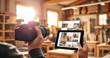social media woodworking growth