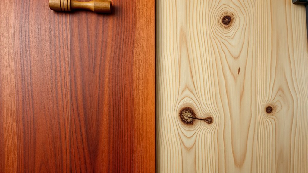 softwoods for construction and outdoor use