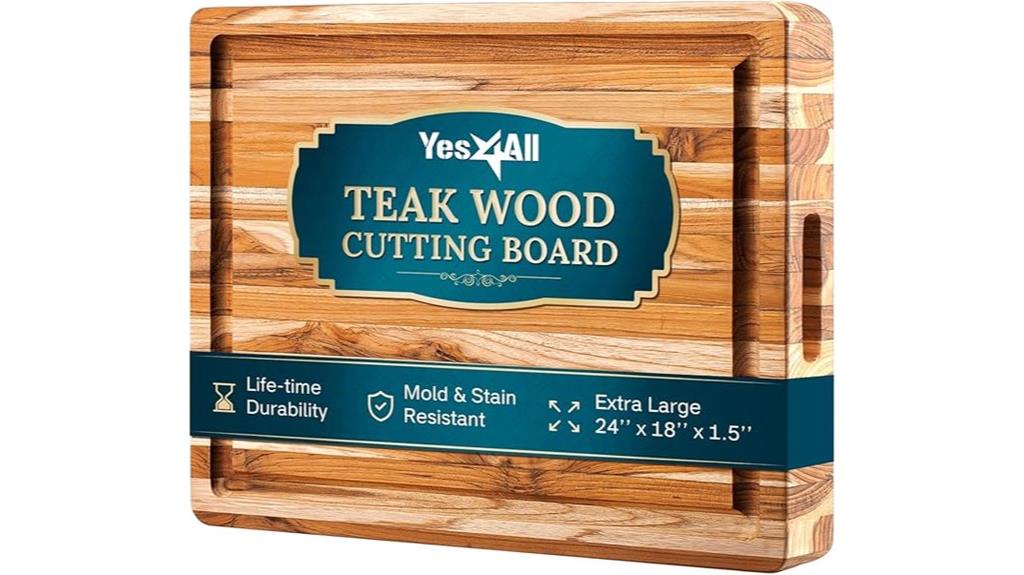 solid teak kitchen boards
