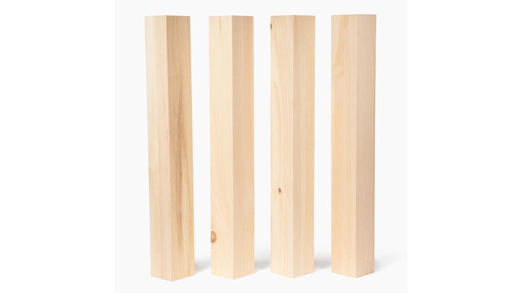 square farmhouse table legs