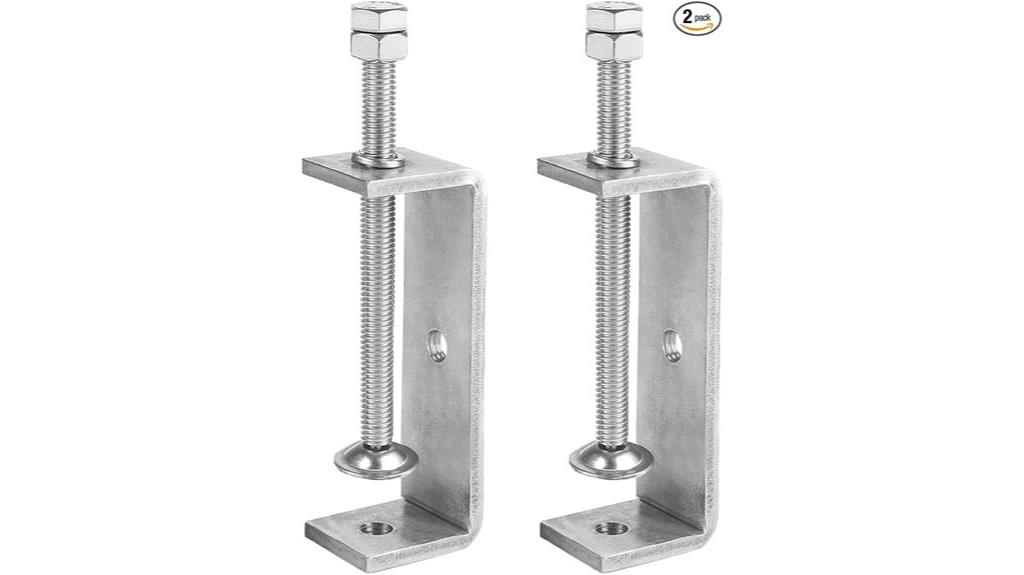 stainless steel c clamps