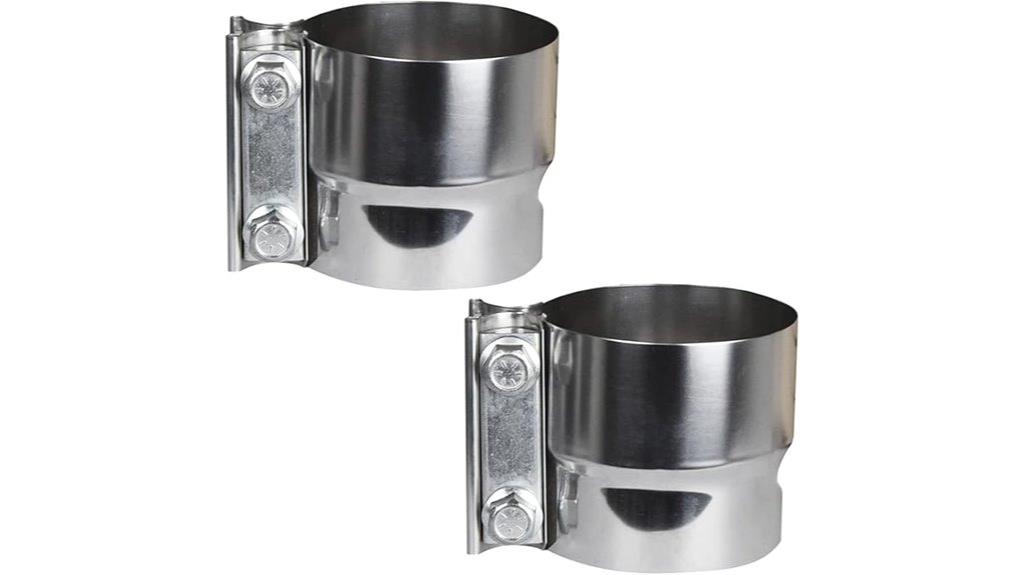 stainless steel exhaust clamp