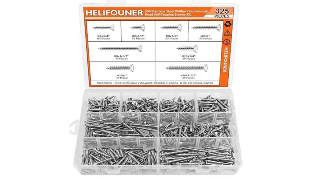 stainless steel wood screws