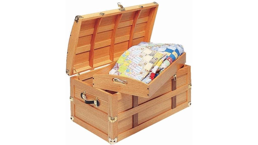 steamer trunk woodworking plan