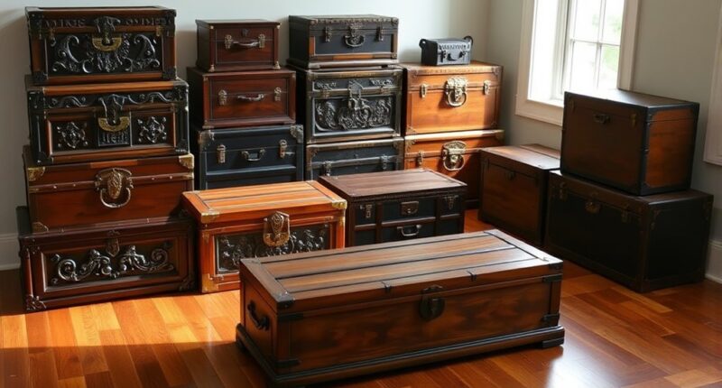stylish durable storage chests