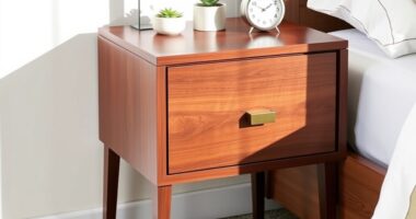 stylish wooden nightstands collection