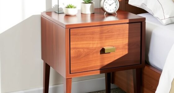stylish wooden nightstands collection