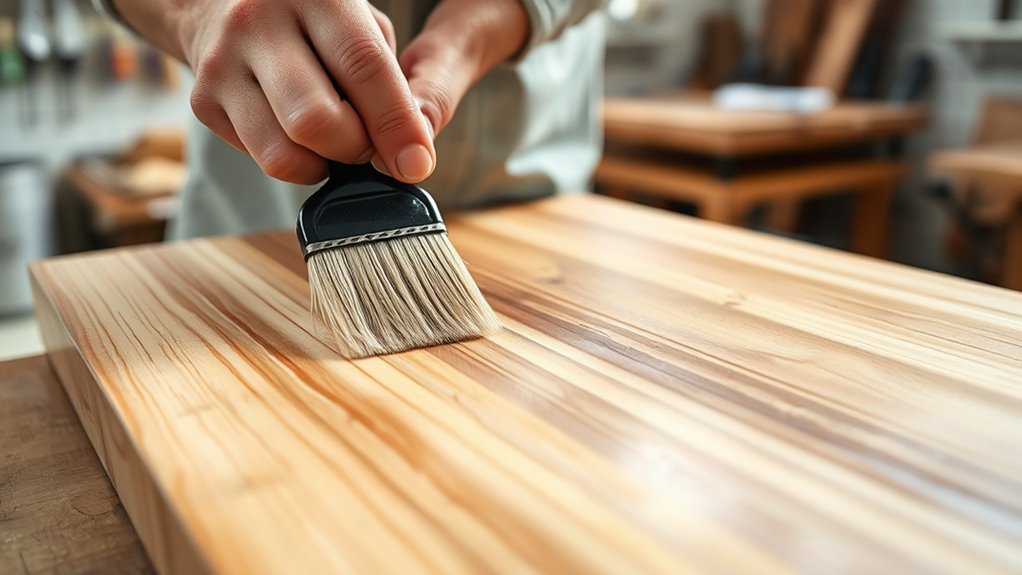 surface prep for food safe finish