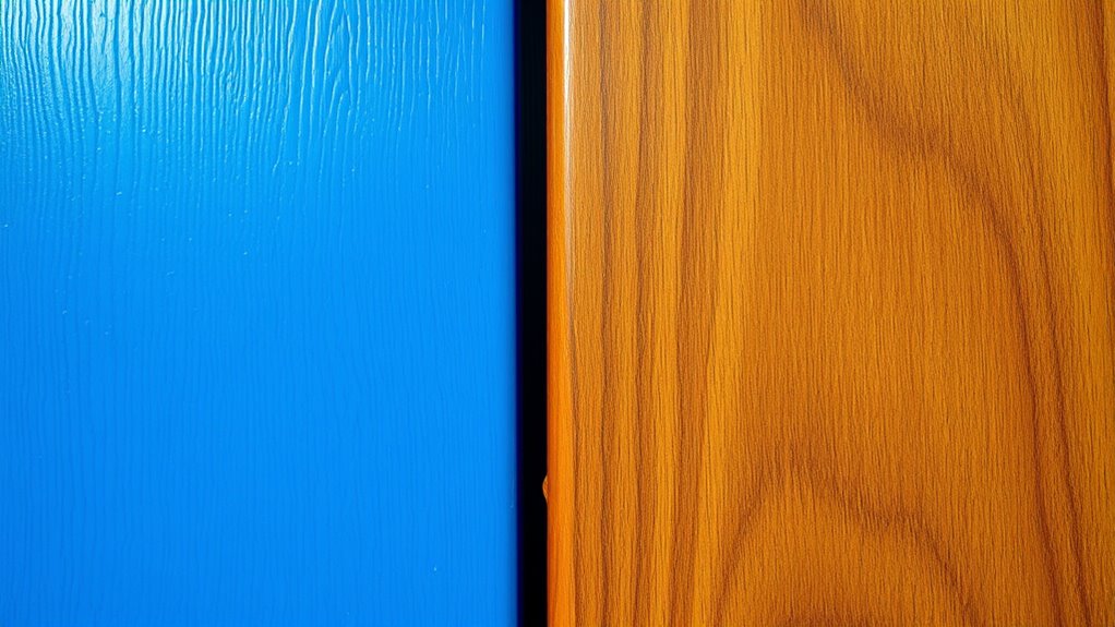 surface specific paint and stain choices