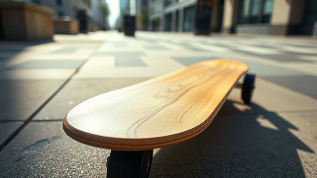 sustainable wood innovations in skateboarding