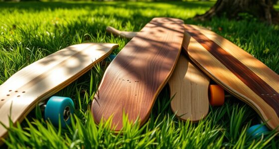sustainable wooden skateboards