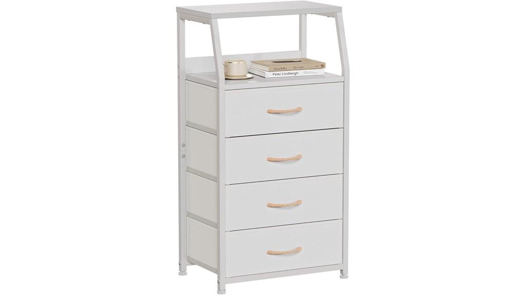tall four drawer dresser