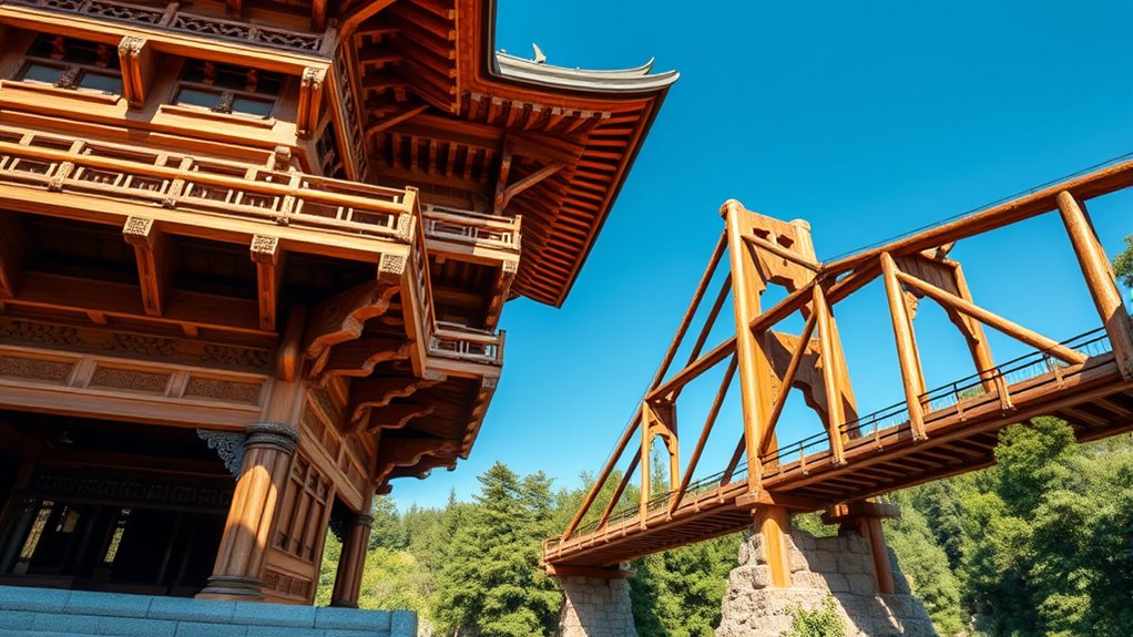 tall wooden structure records