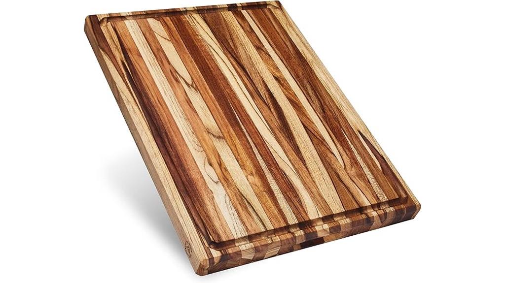 teak wood cutting board