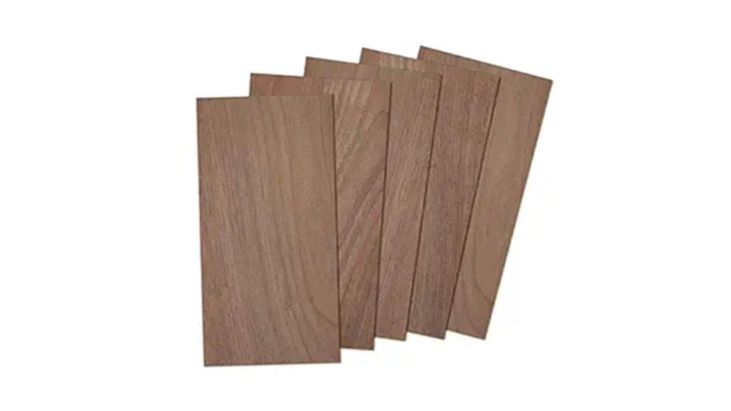 thin walnut wood sheets
