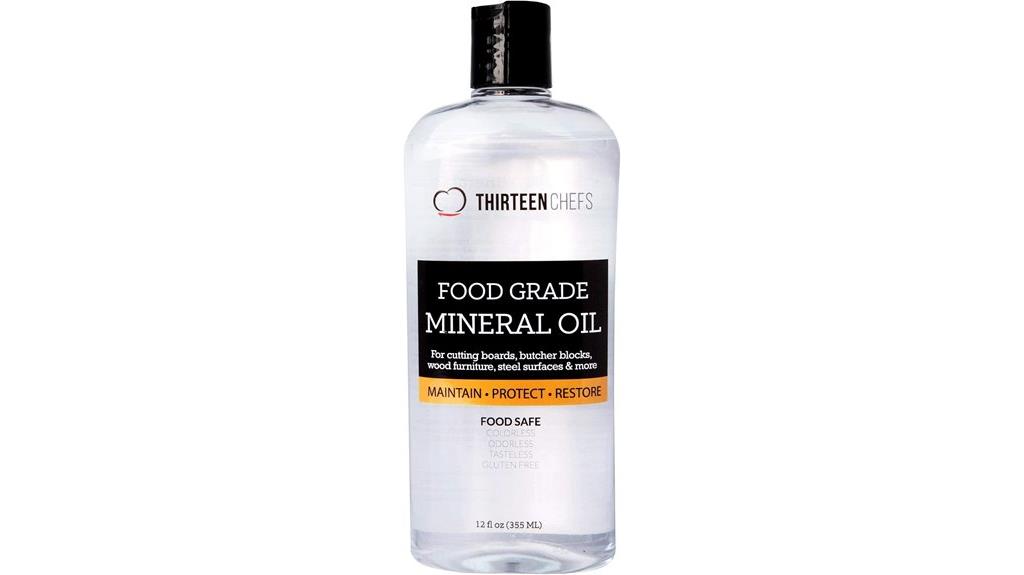 thirteen chefs wood oil
