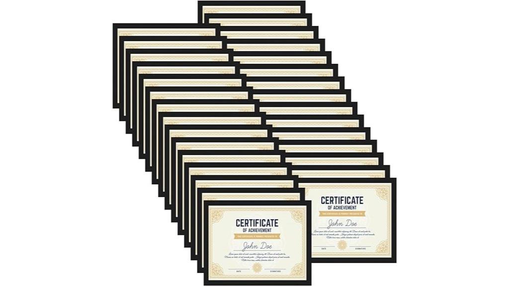 thirty magnetic photo frames