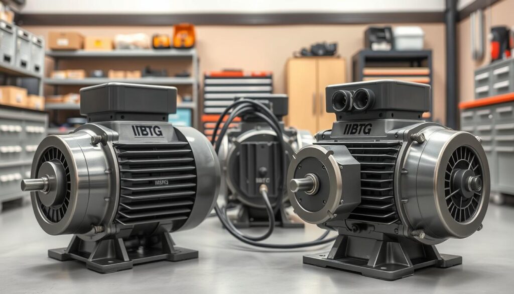 three-phase motors