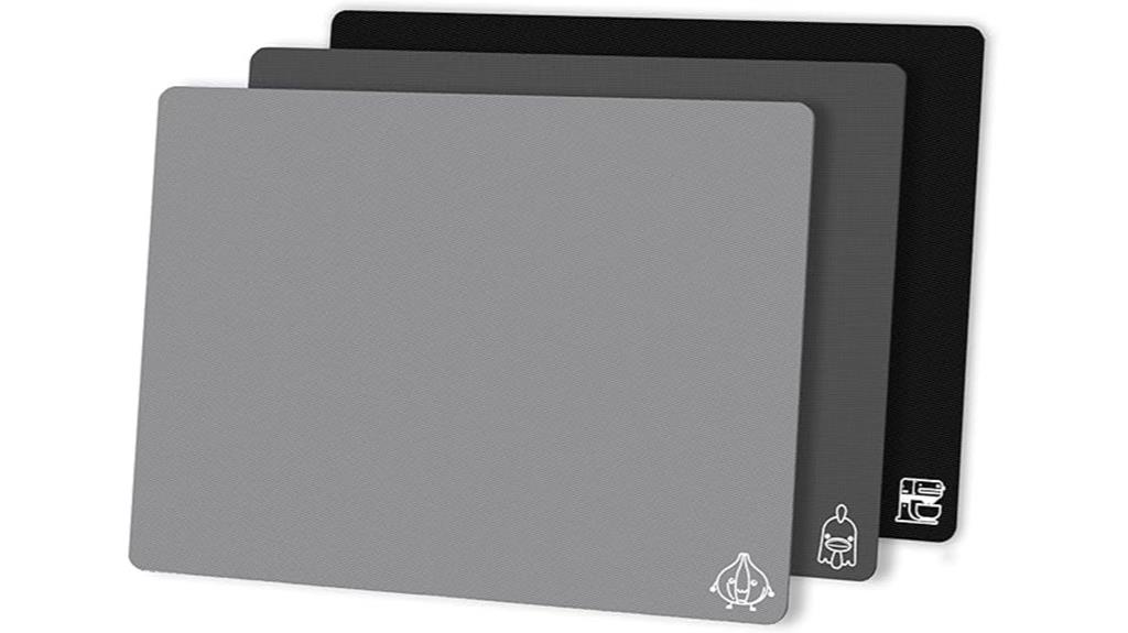 three piece plastic cutting boards