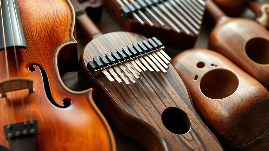 timber vibrational sound art