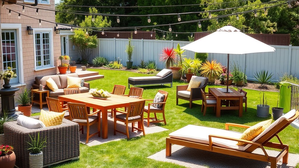 top backyard furniture ideas
