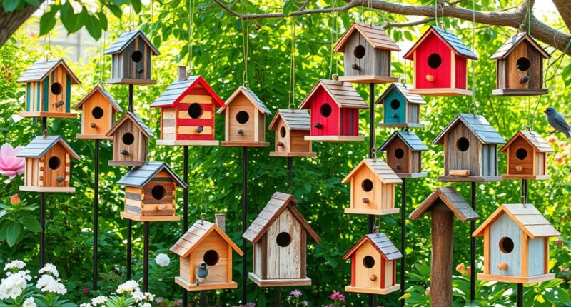 top easy garden birdhouses