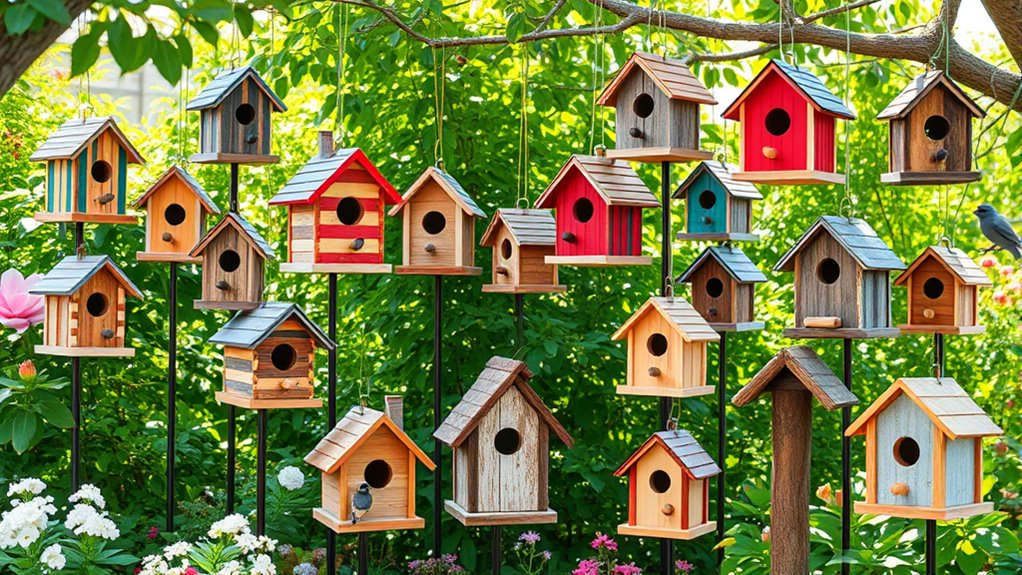 top easy garden birdhouses