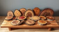 top live edge wood picks