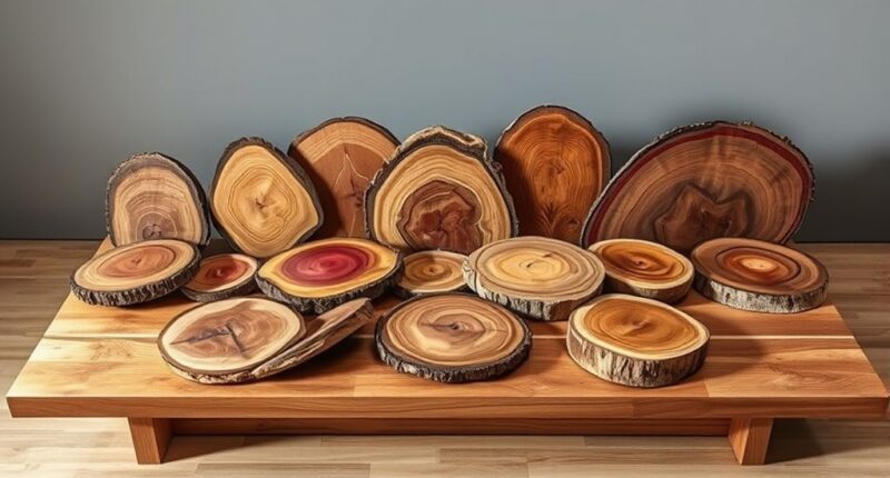 top live edge wood picks