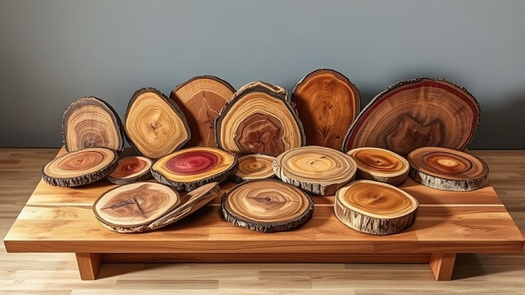 top live edge wood picks