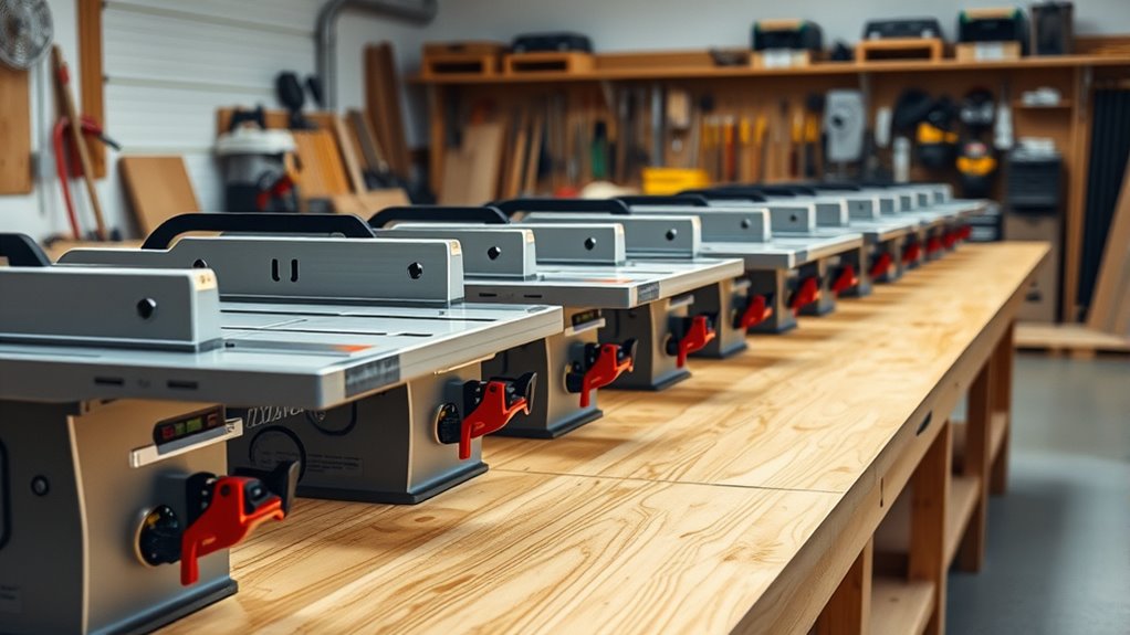 top power table saws
