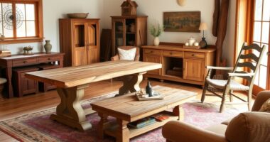 top rustic wood furniture selections