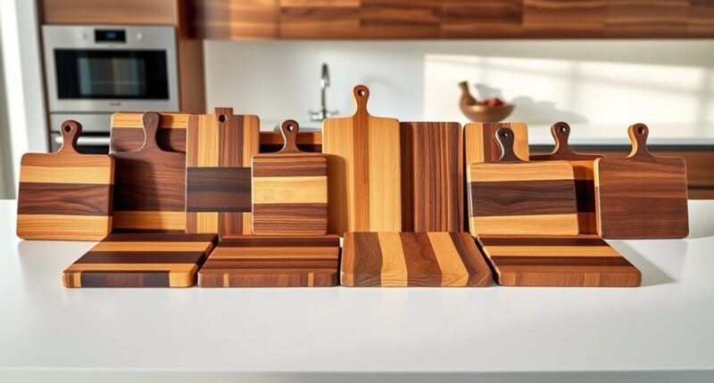 top square cutting boards