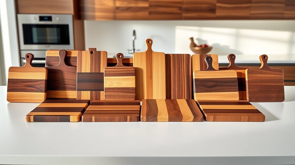 top square cutting boards