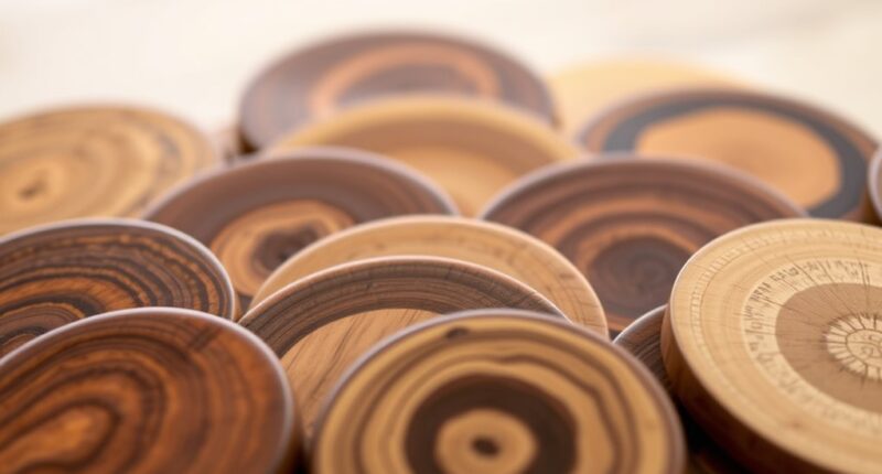 top stylish wooden coasters