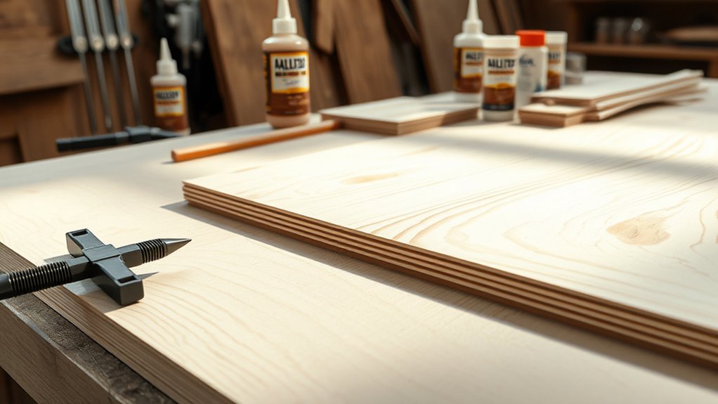 top wood lamination methods