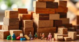 top wooden blocks for creativity