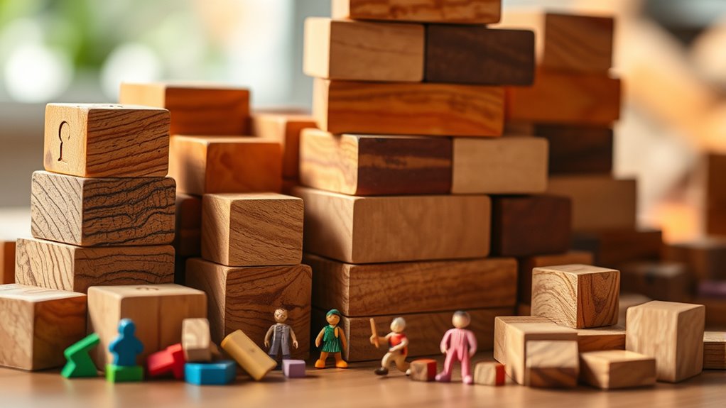 top wooden blocks for creativity