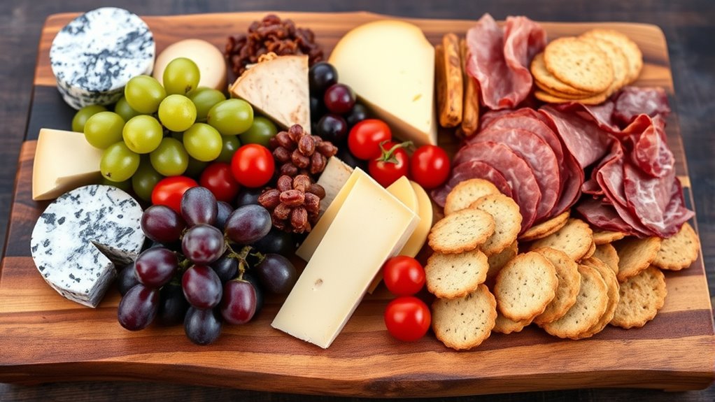 top wooden charcuterie boards