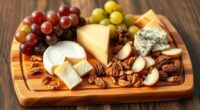 top wooden cheese boards